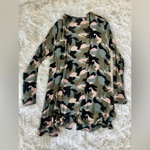 Camouflage Camo Women’s Cardigan Sweater